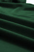 Soft Stretch Solid Crew Neck Rolled Cuff Relaxed Tee